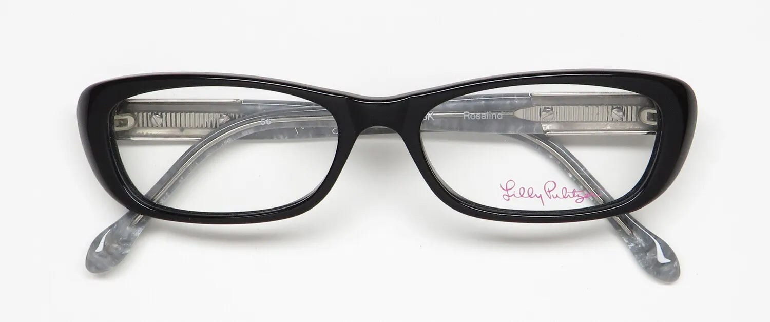 Lilly Pulitzer Rosalind bk Eyeglasses Black 50mm 2