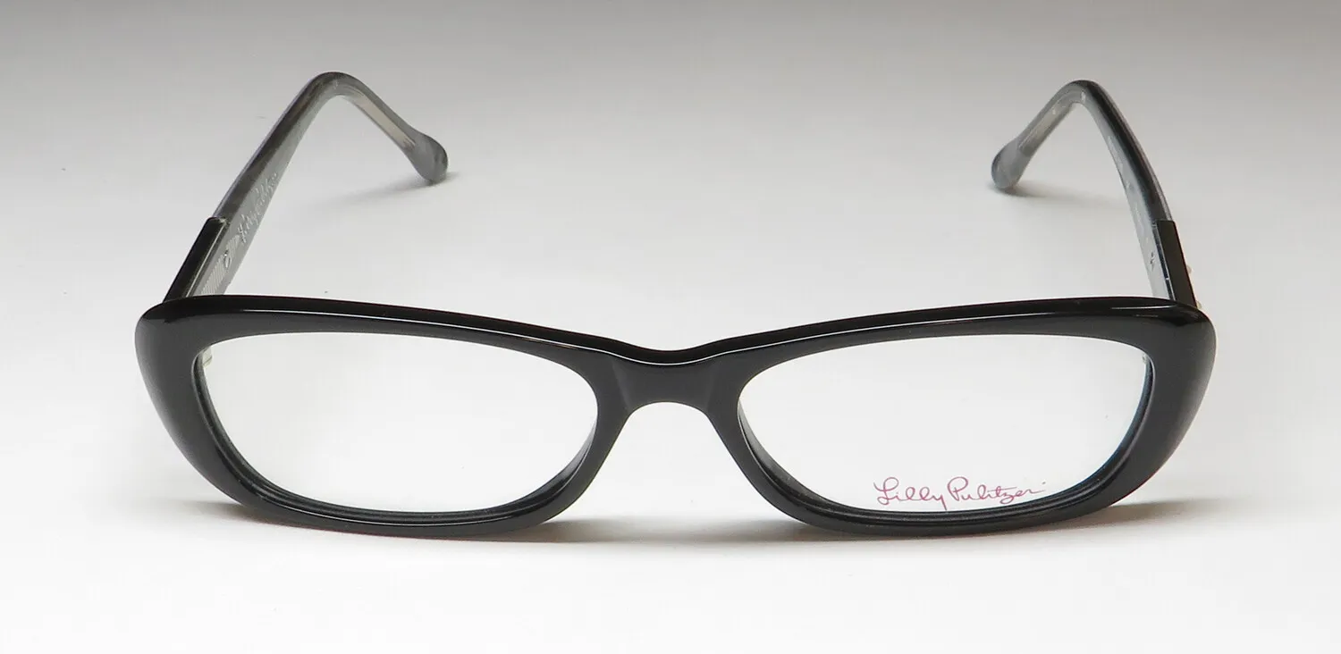 Lilly Pulitzer Rosalind bk Eyeglasses Black 50mm 3