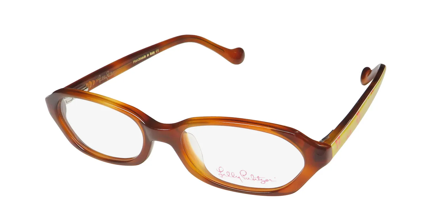 Lilly Pulitzer Kaya ho Eyeglasses Honey 44mm