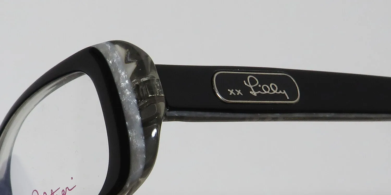 Lilly Pulitzer Lucy bk Eyeglasses Black 45mm 6