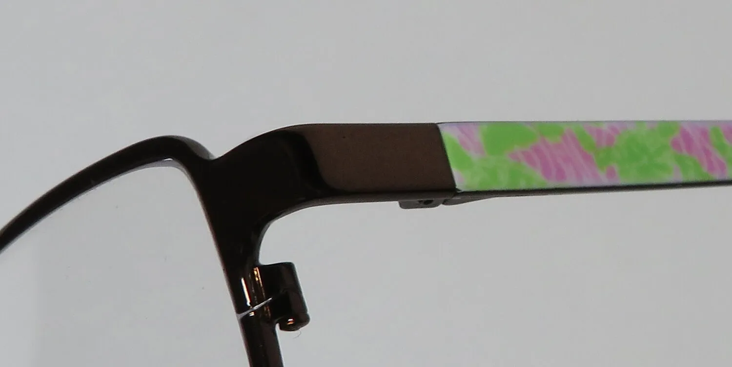 Lilly Pulitzer Gaby br Eyeglasses Brown 43mm 6