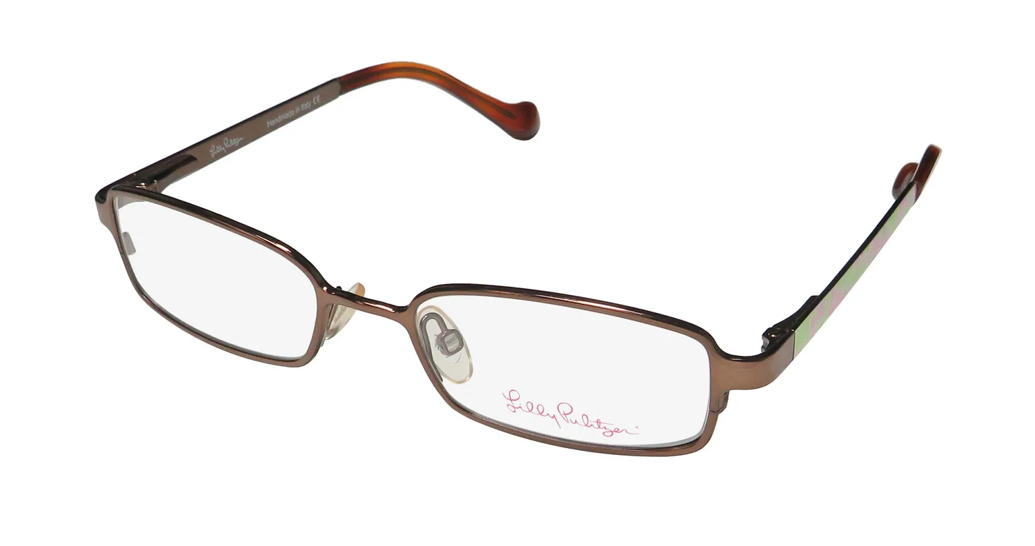 Lilly Pulitzer Gaby br Eyeglasses Brown 45mm