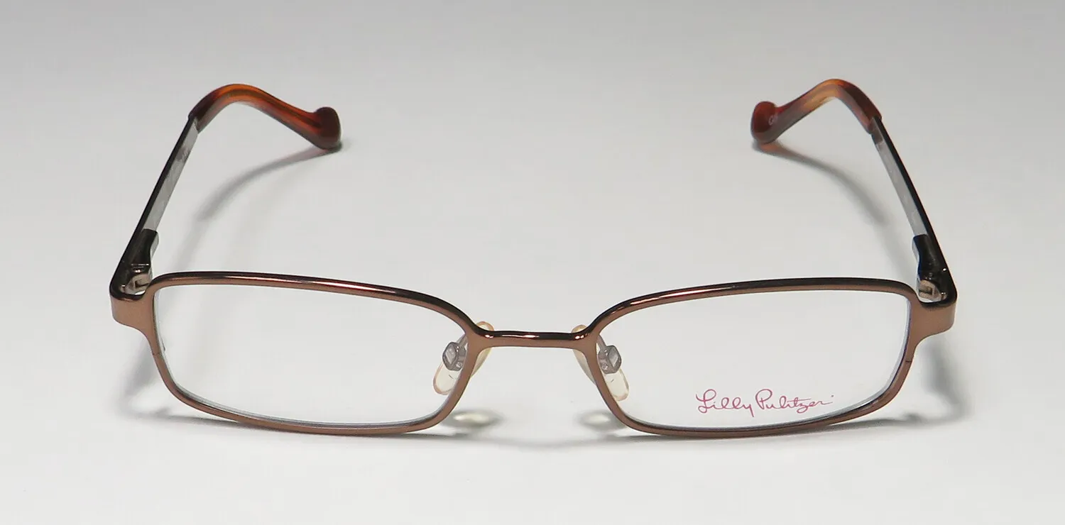 Lilly Pulitzer Gaby br Eyeglasses Brown 45mm 3