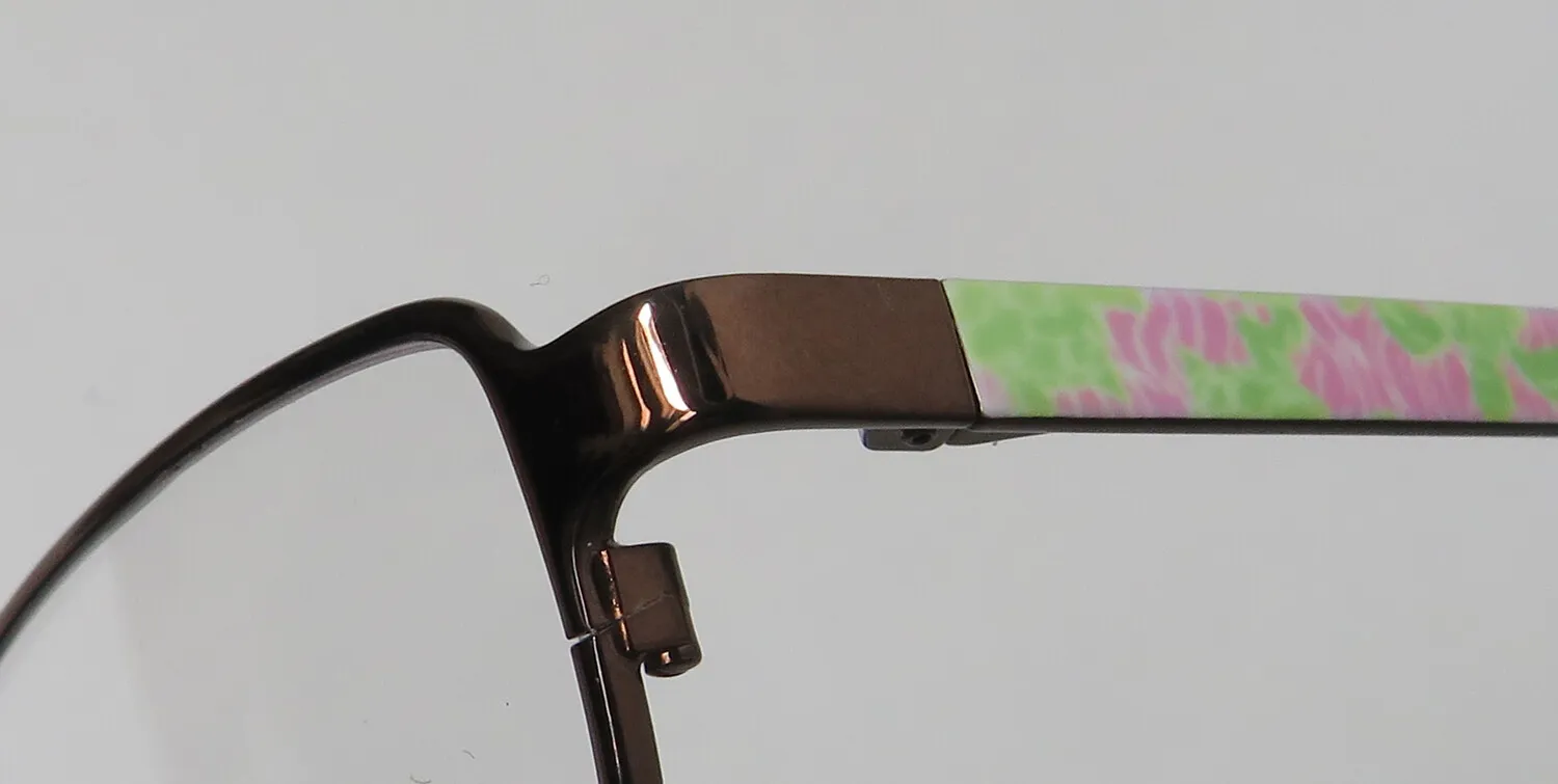 Lilly Pulitzer Gaby br Eyeglasses Brown 45mm 6
