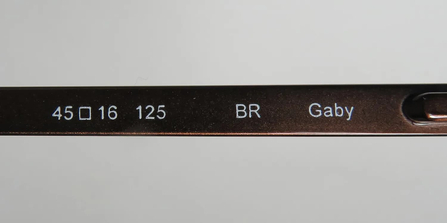 Lilly Pulitzer Gaby br Eyeglasses Brown 45mm 8