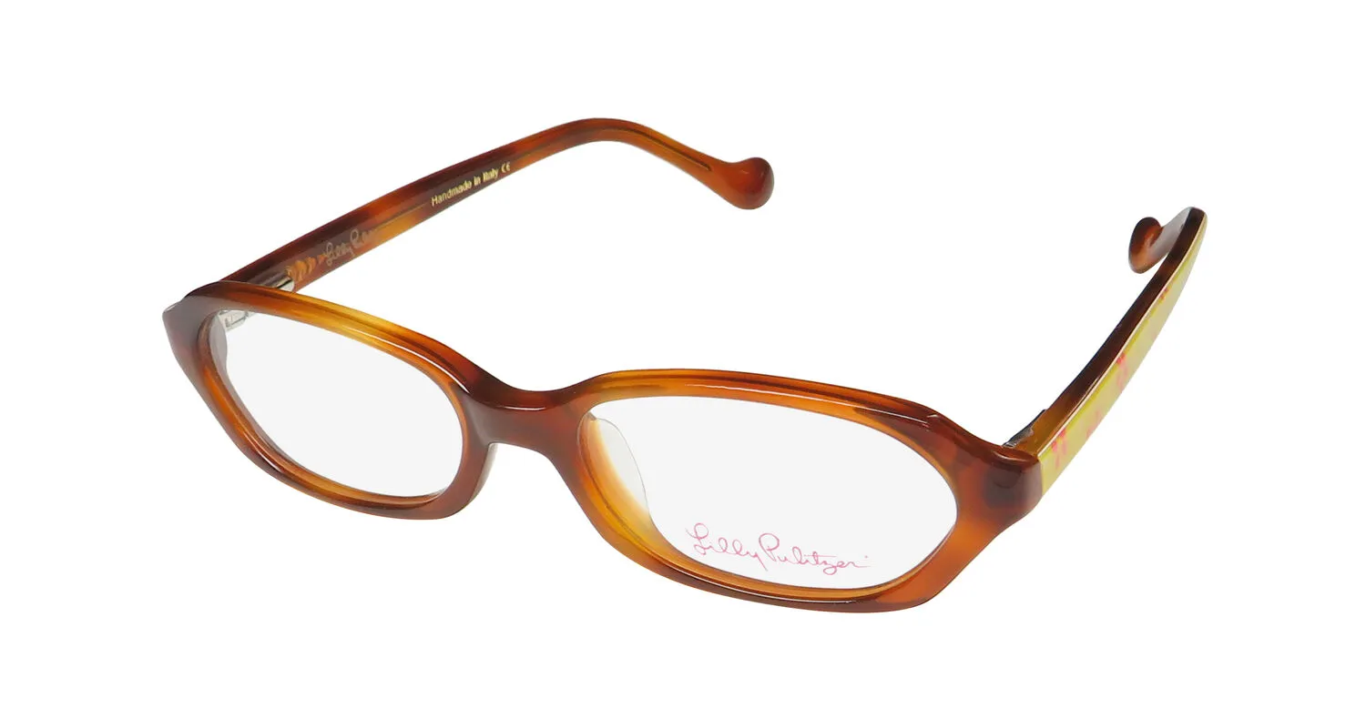 Lilly Pulitzer Kaya ho Eyeglasses Honey 46mm
