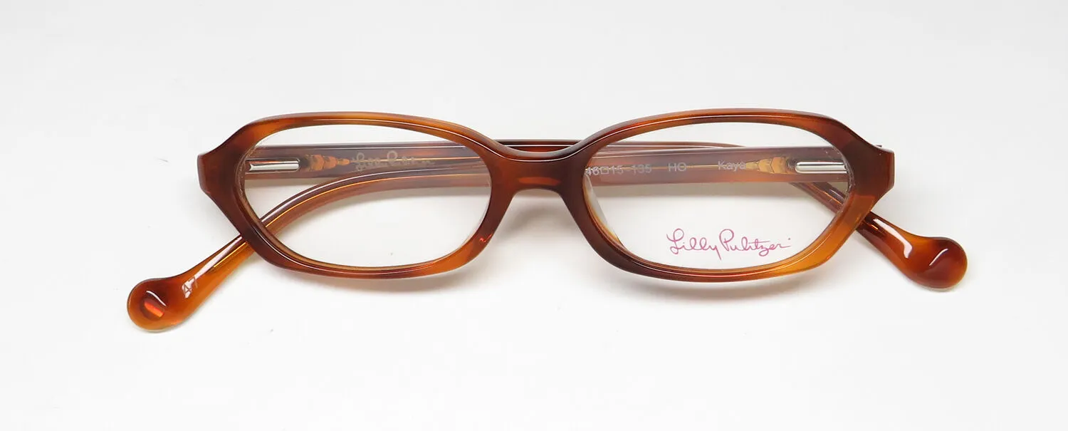 Lilly Pulitzer Kaya ho Eyeglasses Honey 46mm 2