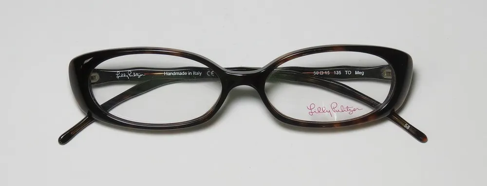 Lilly Pulitzer Meg to Eyeglasses Dark Tortoise 50mm 2