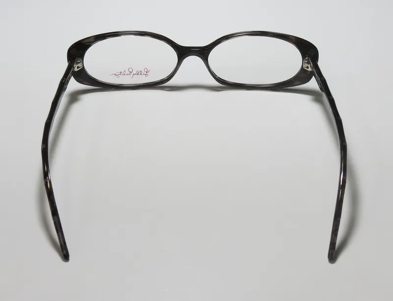 Lilly Pulitzer Meg bk Eyeglasses Black Horn With Glitter 50mm 5