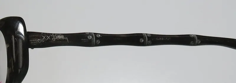 Lilly Pulitzer Meg bk Eyeglasses Black Horn With Glitter 50mm 6