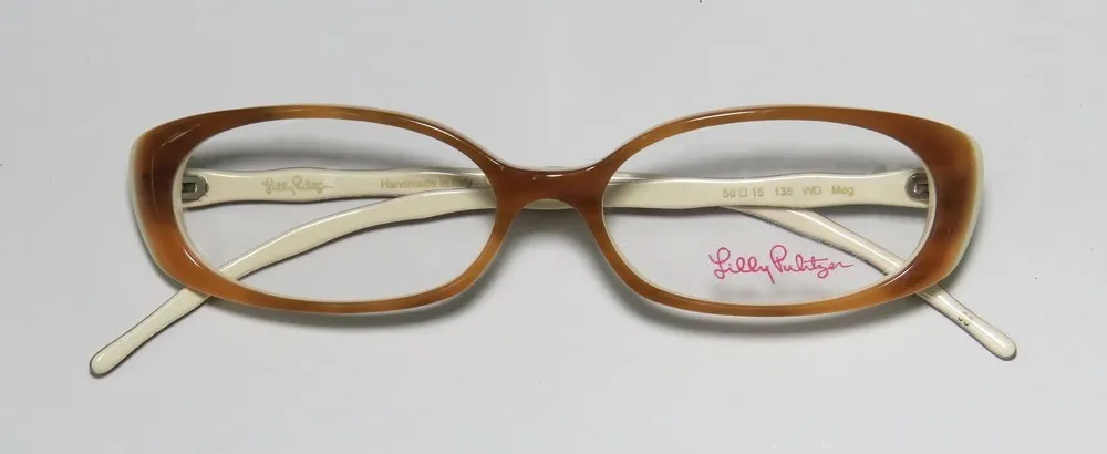 Lilly Pulitzer Meg wd Eyeglasses Honey 50mm 2
