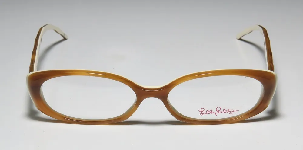 Lilly Pulitzer Meg wd Eyeglasses Honey 50mm 3