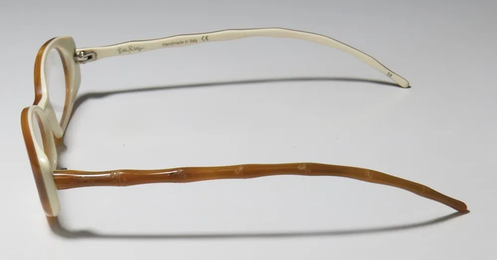 Lilly Pulitzer Meg wd Eyeglasses Honey 50mm 4
