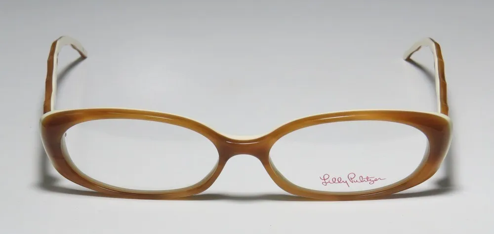 Lilly Pulitzer Meg wd Eyeglasses Honey 52mm 3