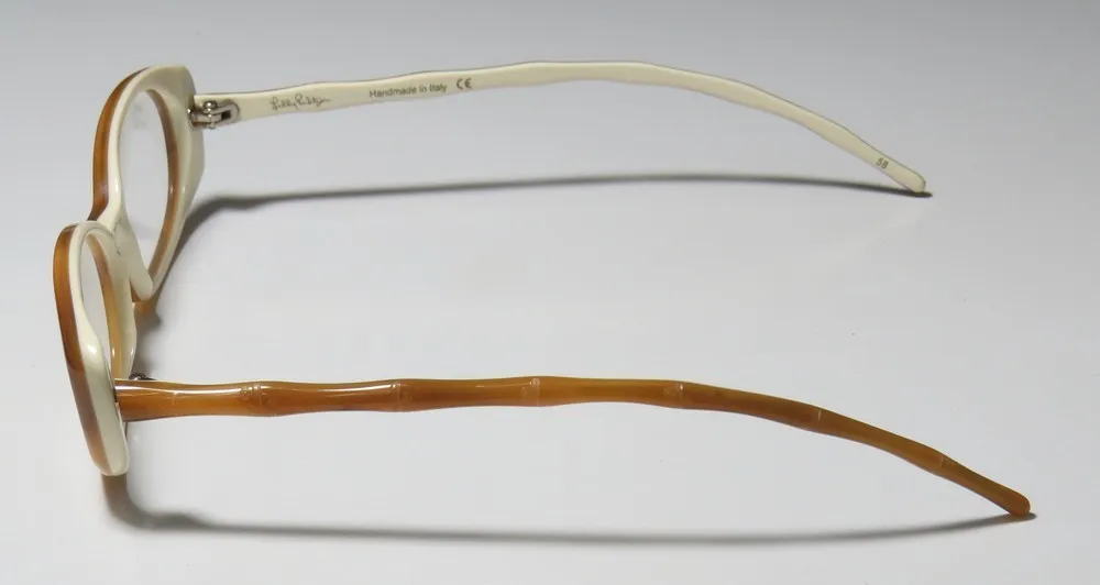 Lilly Pulitzer Meg wd Eyeglasses Honey 52mm 4
