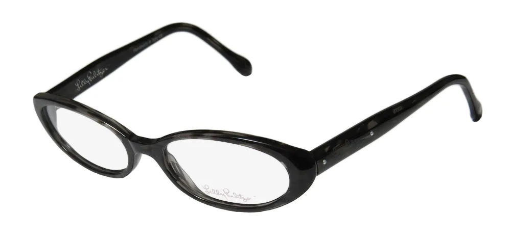 Lilly Pulitzer Lynne bk Eyeglasses Black With Glitter 51mm