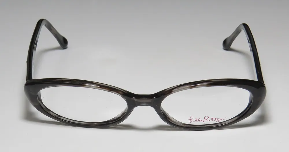 Lilly Pulitzer Lynne bk Eyeglasses Black With Glitter 51mm 3
