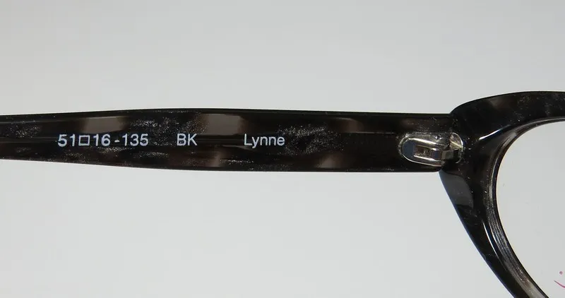 Lilly Pulitzer Lynne bk Eyeglasses Black With Glitter 51mm 8