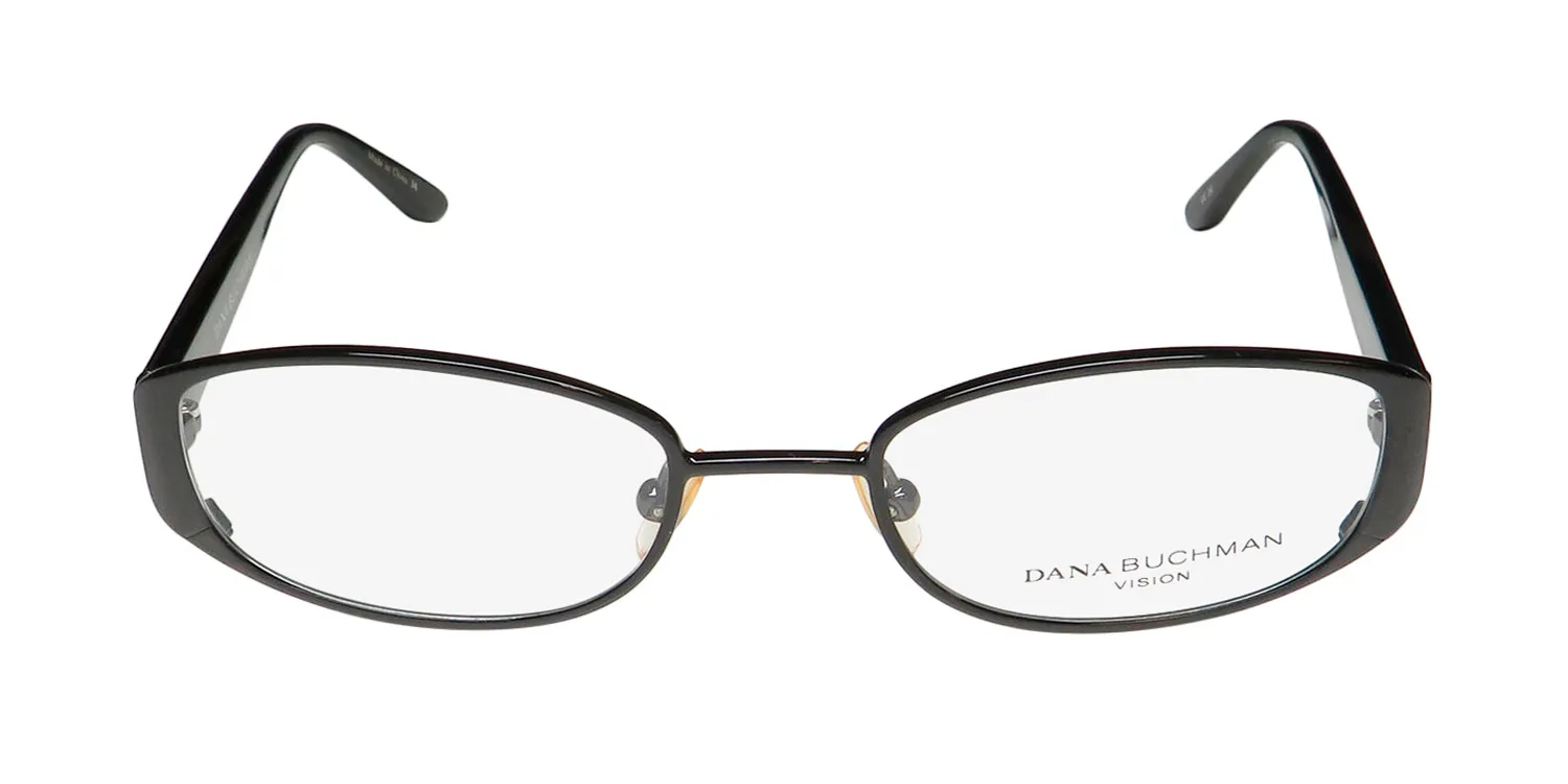 Dana Buchman Jonie bk Eyeglasses Black 49mm 3