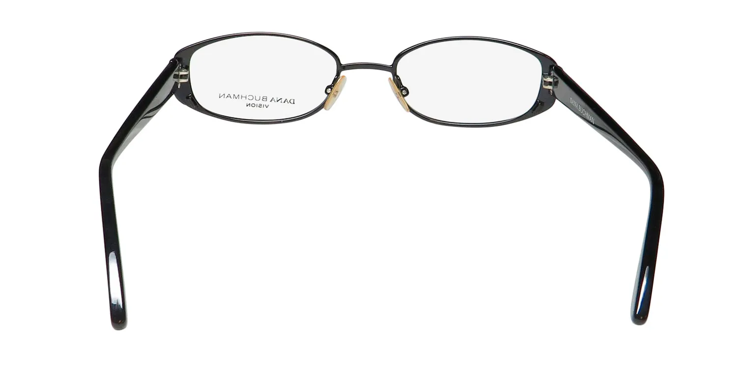 Dana Buchman Jonie bk Eyeglasses Black 49mm 5