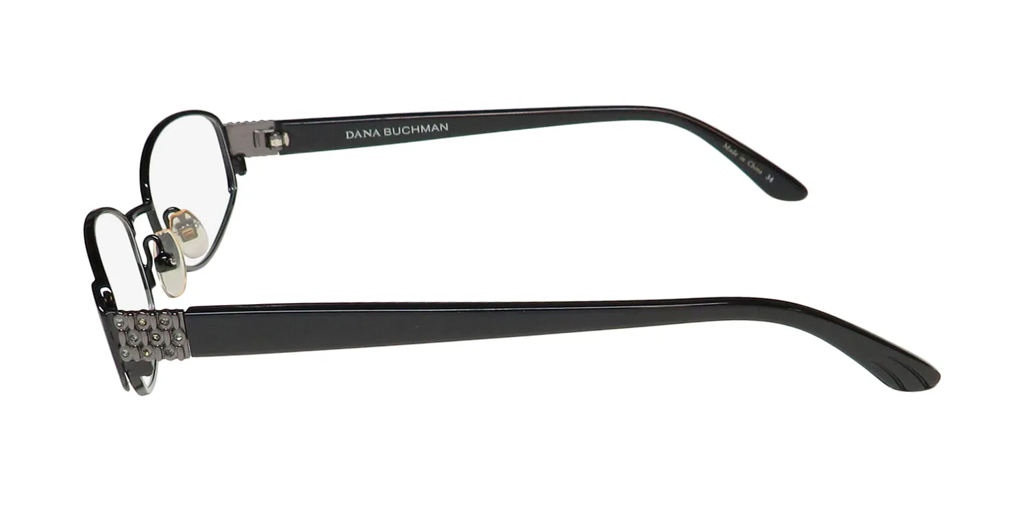Dana Buchman Emily bk Eyeglasses Black 47mm 4