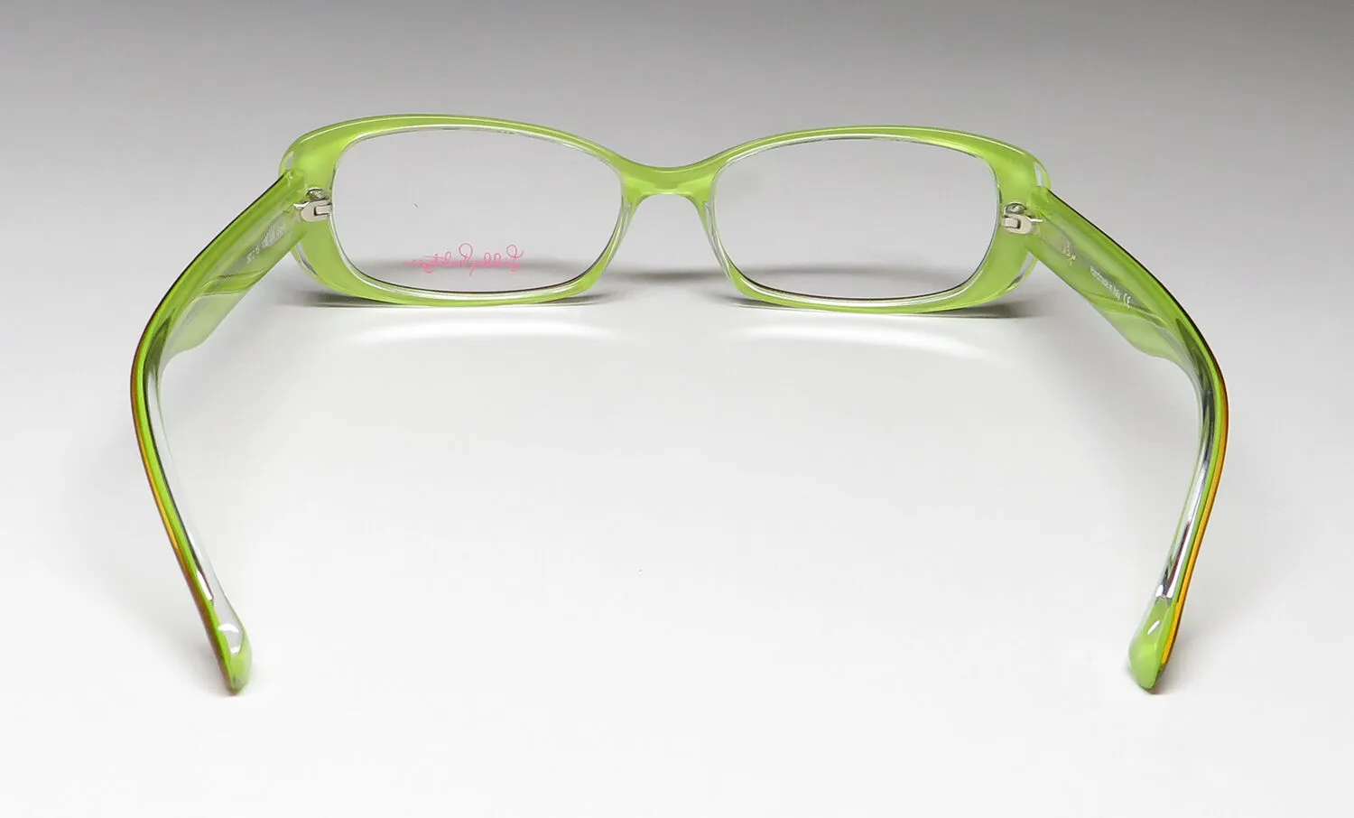 Lilly Pulitzer Saylie lm Eyeglasses Tortoise Lime 50mm 5