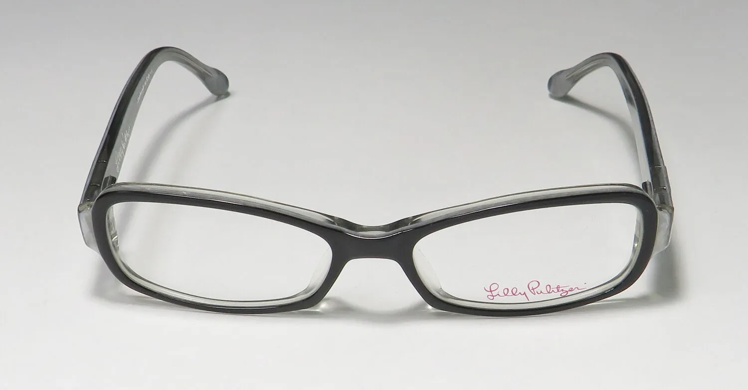 Lilly Pulitzer Reilly bk Eyeglasses Black 46mm 3