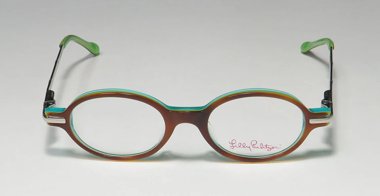 Lilly Pulitzer Lolly to Eyeglasses Tortoise 39mm 3