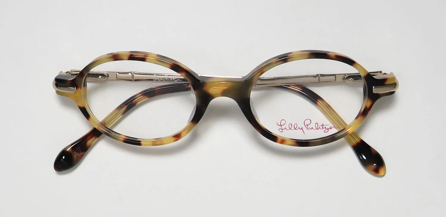 Lilly Pulitzer Lolly yt Eyeglasses Tokyo Tortoise 39mm 2