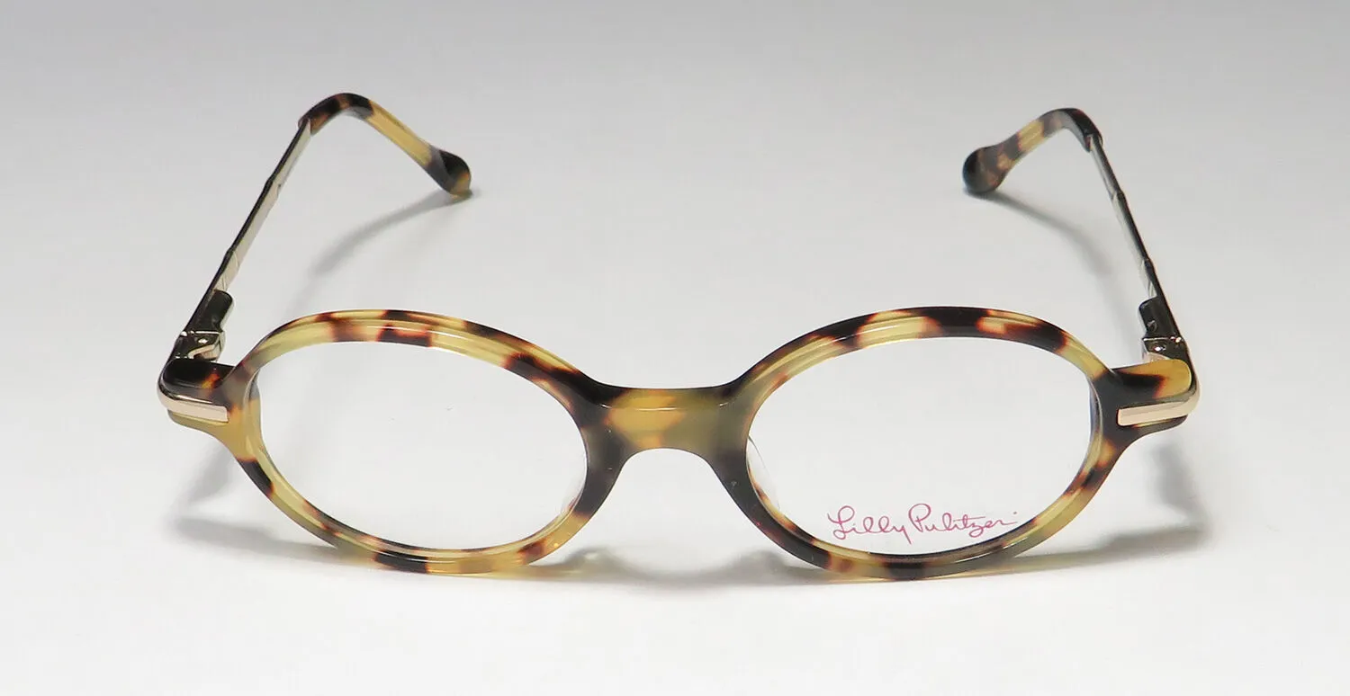 Lilly Pulitzer Lolly yt Eyeglasses Tokyo Tortoise 39mm 3