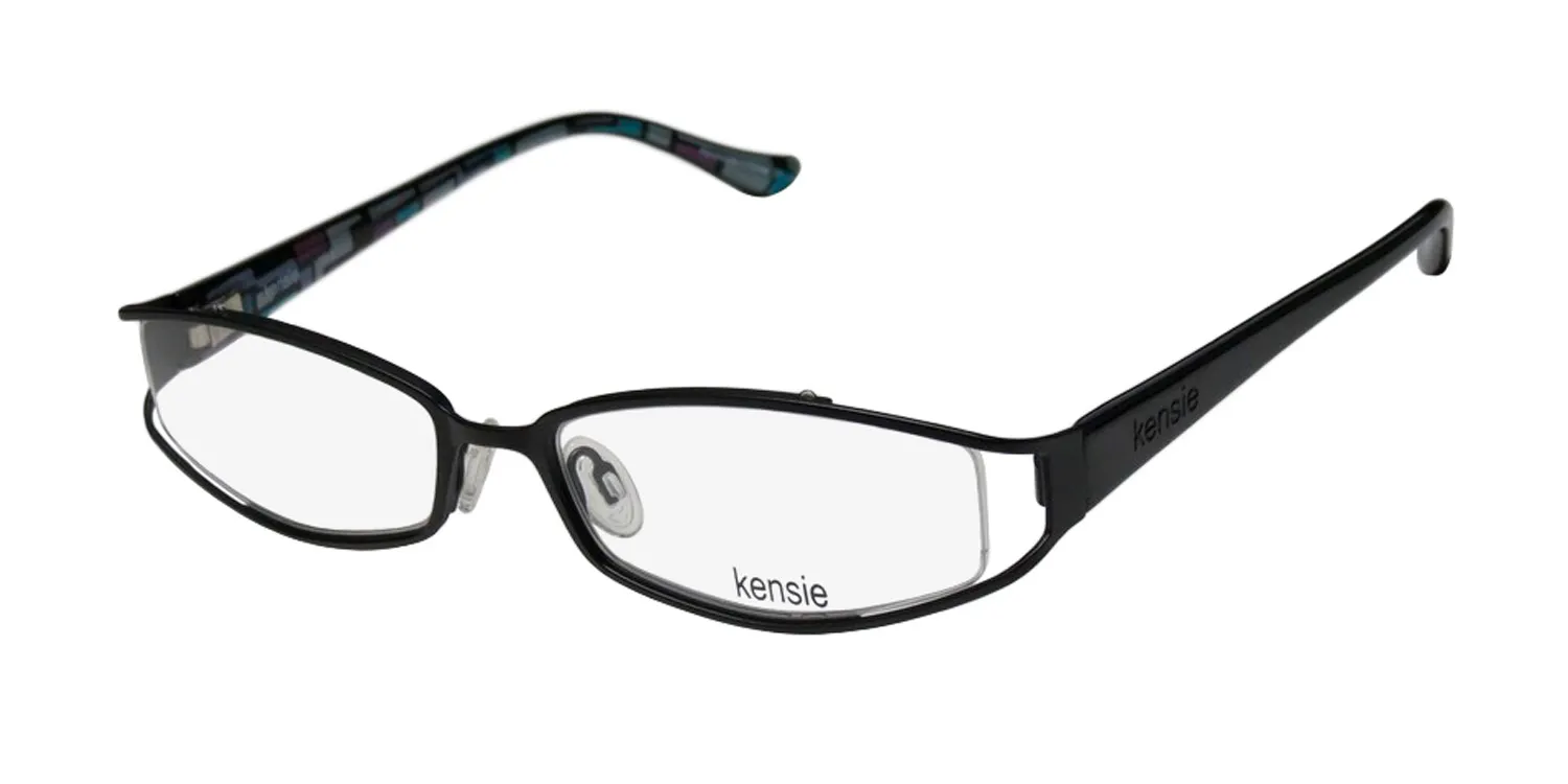 Kensie Idea bk Eyeglasses Matte 51mm