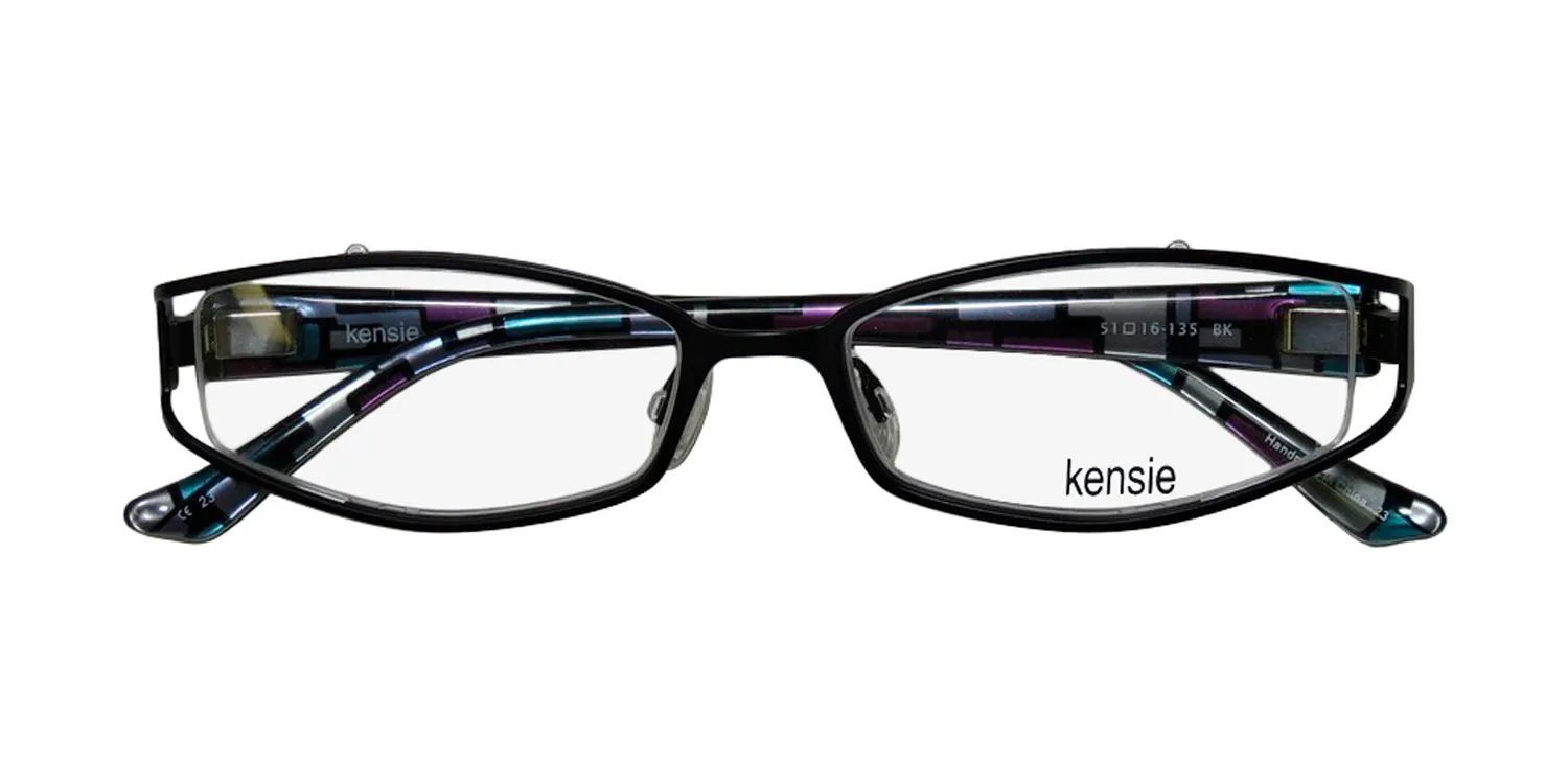 Kensie Idea bk Eyeglasses Matte 51mm 2