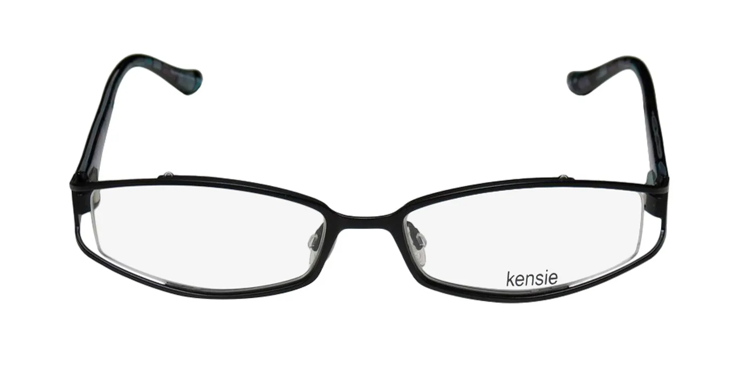 Kensie Idea bk Eyeglasses Matte 51mm 3