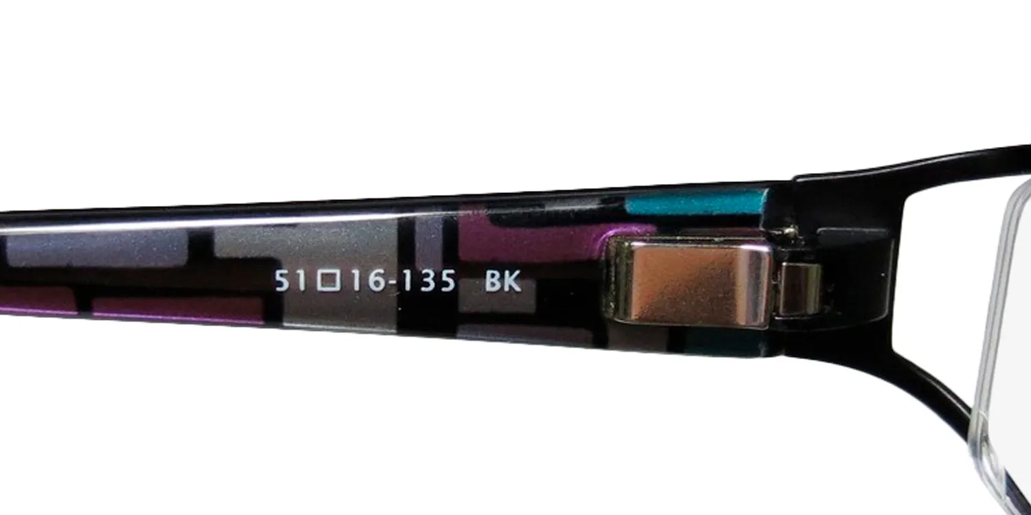 Kensie Idea bk Eyeglasses Matte 51mm 8