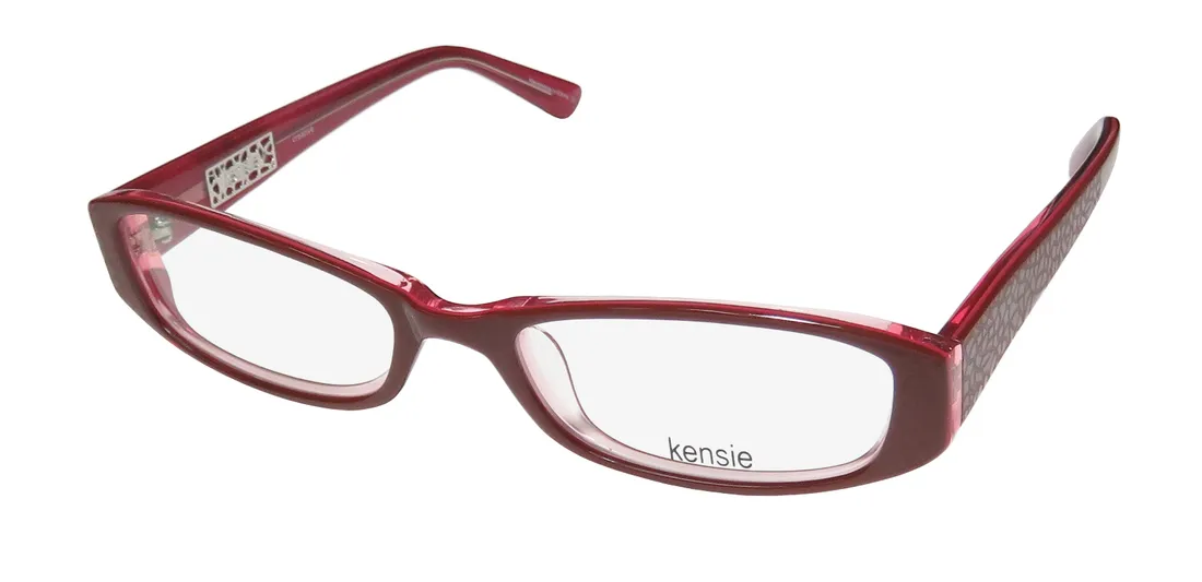 Kensie Creative ls Eyeglasses Lipstick 49mm