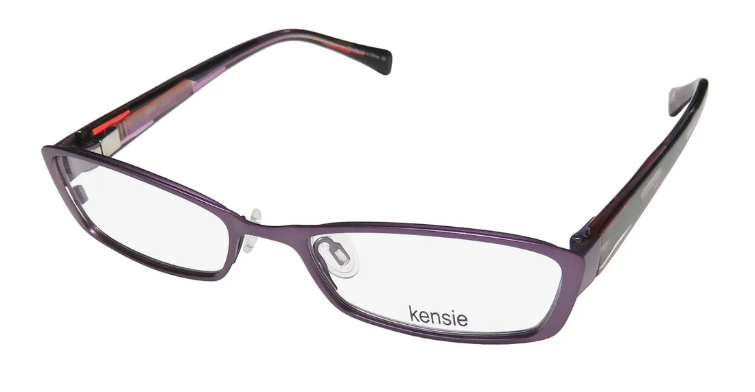 Kensie Mood ir Eyeglasses Purple 48mm Women
