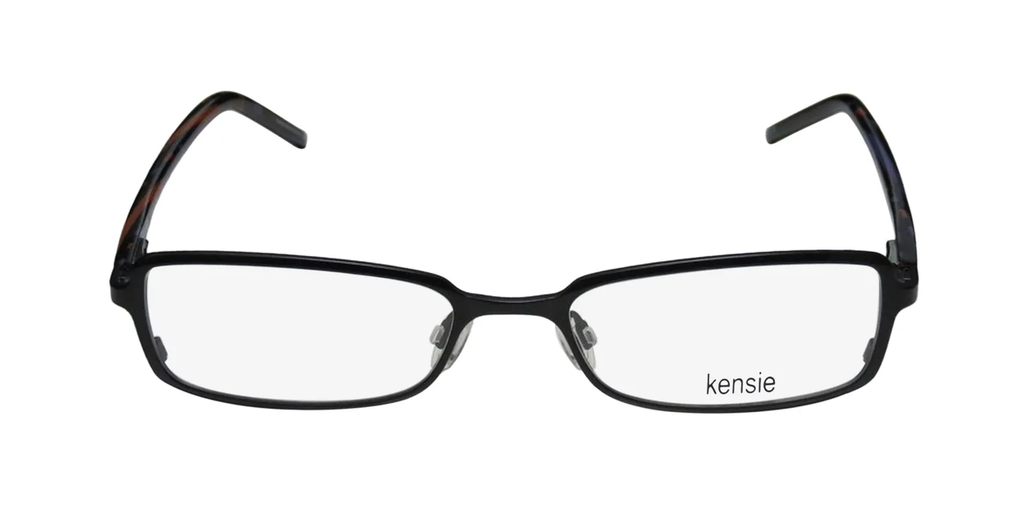 Kensie Curiosity bk Eyeglasses Matte Black 50mm 3