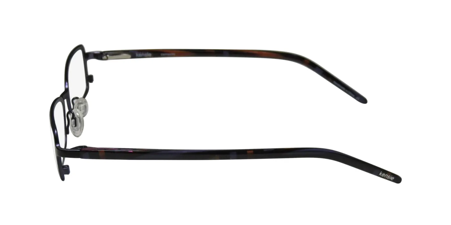Kensie Curiosity bk Eyeglasses Matte Black 50mm 4