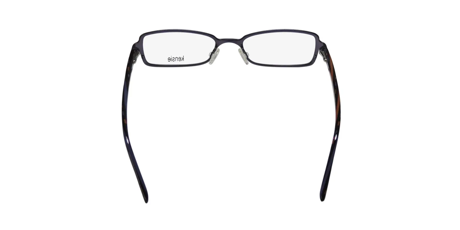 Kensie Curiosity bk Eyeglasses Matte Black 50mm 5