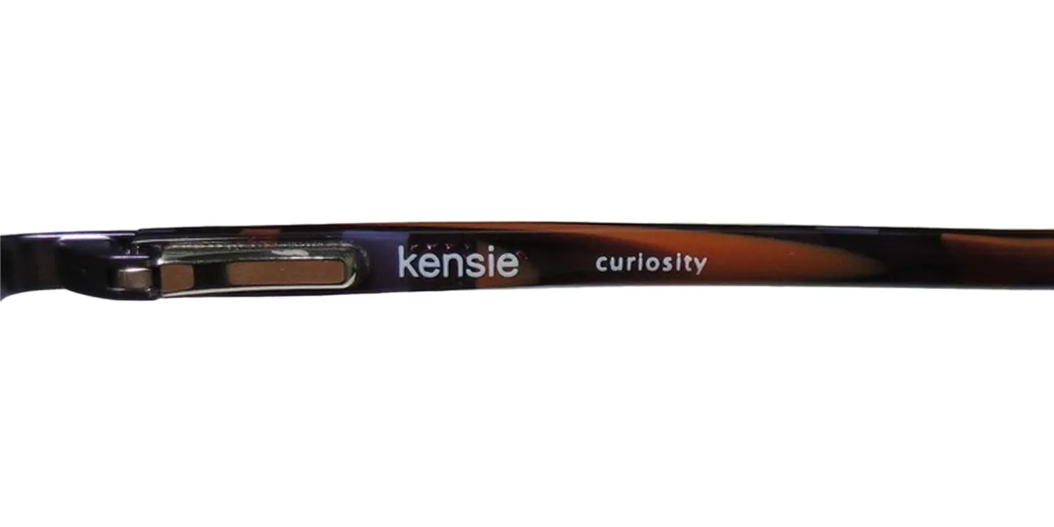 Kensie Curiosity bk Eyeglasses Matte Black 50mm 7