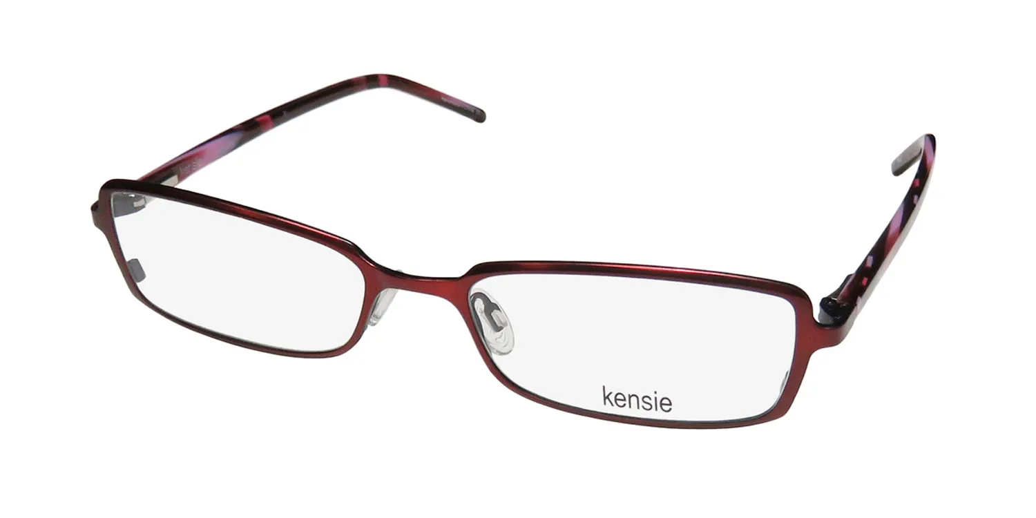 Kensie Curiosity me Eyeglasses Burgundy 52mm
