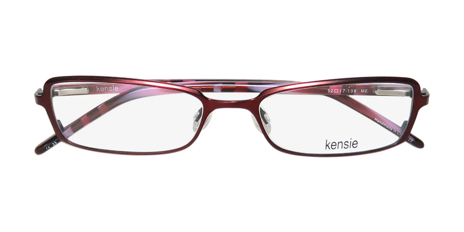 Kensie Curiosity me Eyeglasses Burgundy 52mm 2
