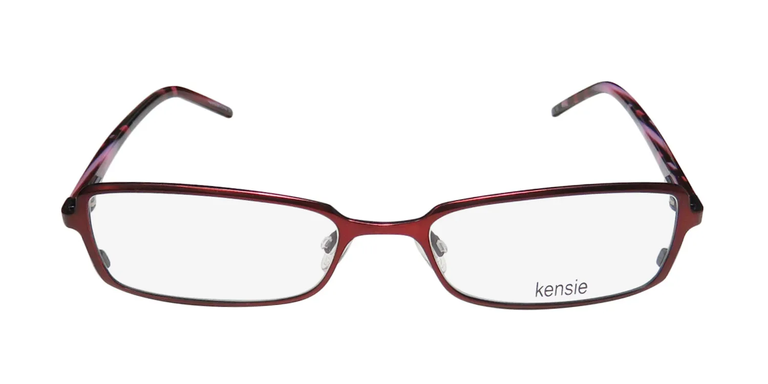 Kensie Curiosity me Eyeglasses Burgundy 52mm 3