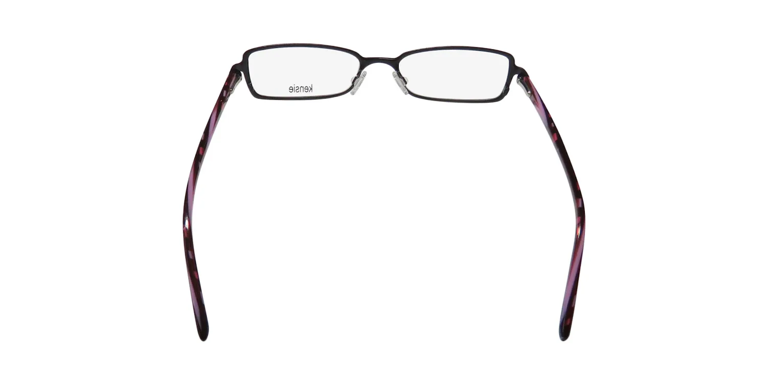 Kensie Curiosity me Eyeglasses Burgundy 52mm 5