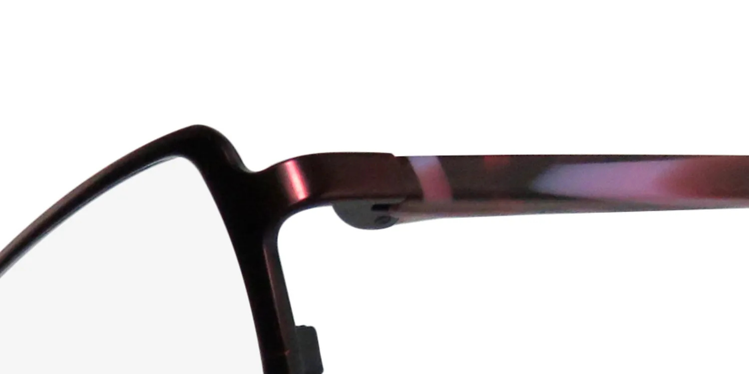 Kensie Curiosity me Eyeglasses Burgundy 52mm 6