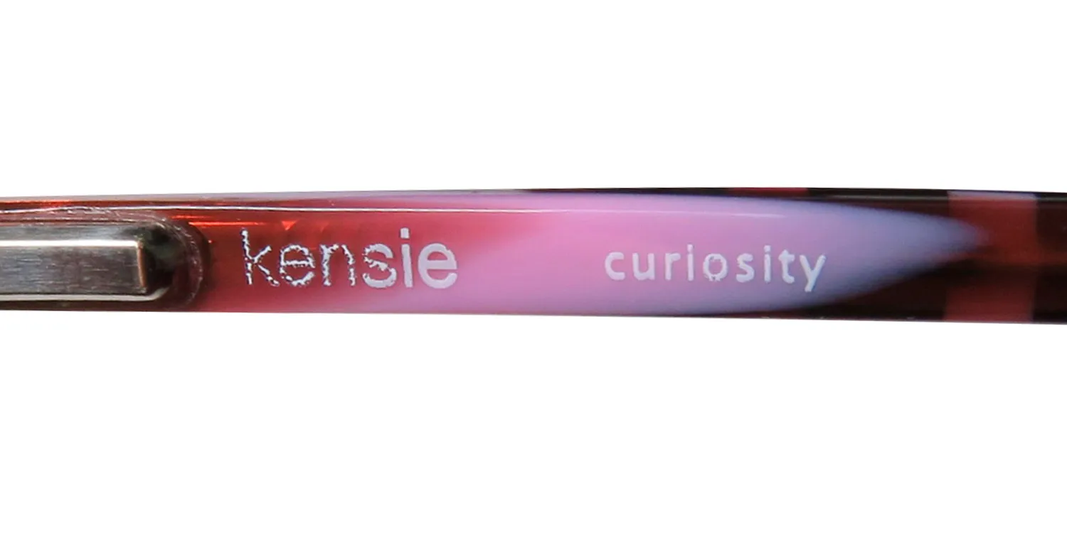 Kensie Curiosity me Eyeglasses Burgundy 52mm 7