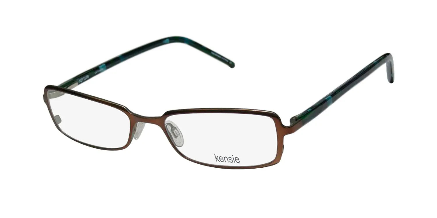 Kensie Curiosity pb Eyeglasses Matte Brown 52mm