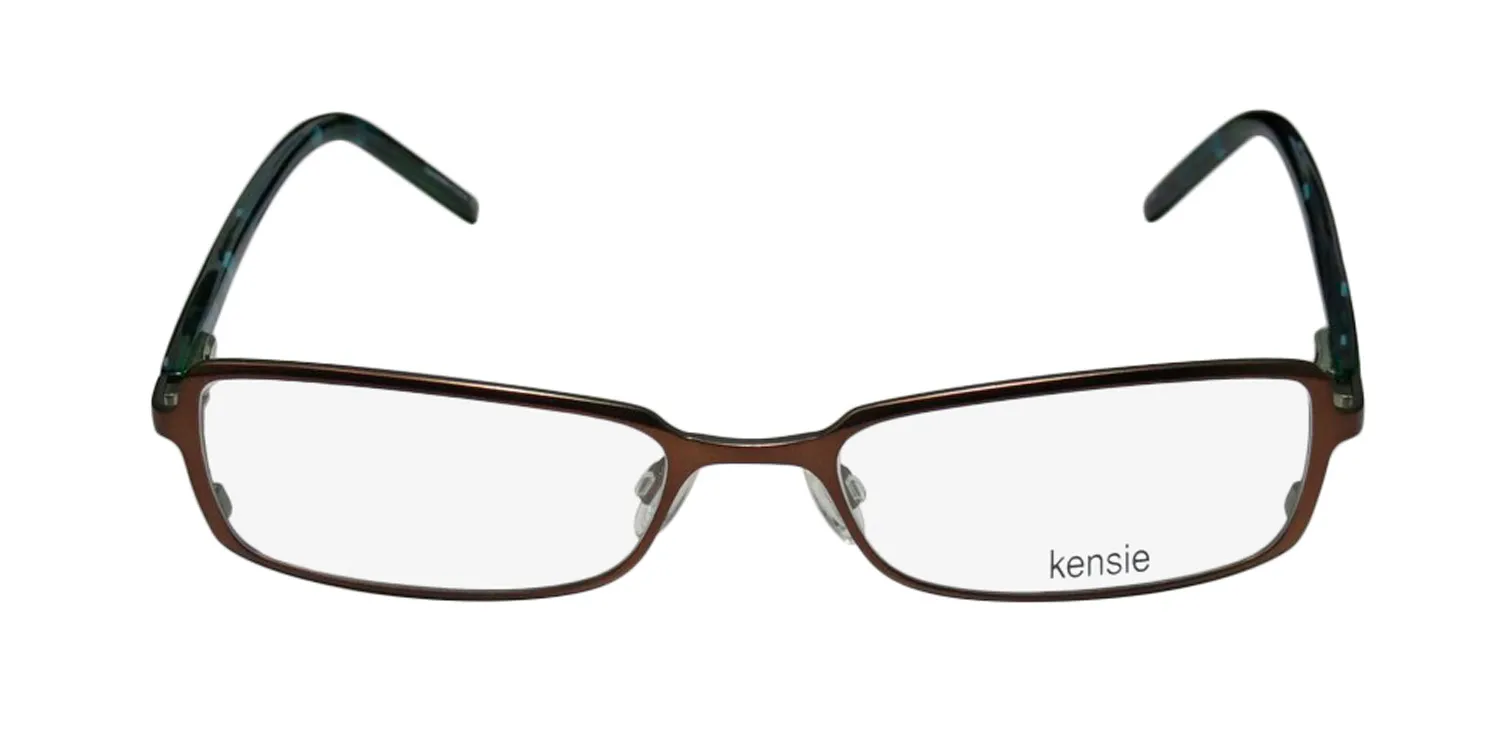 Kensie Curiosity pb Eyeglasses Matte Brown 52mm 3