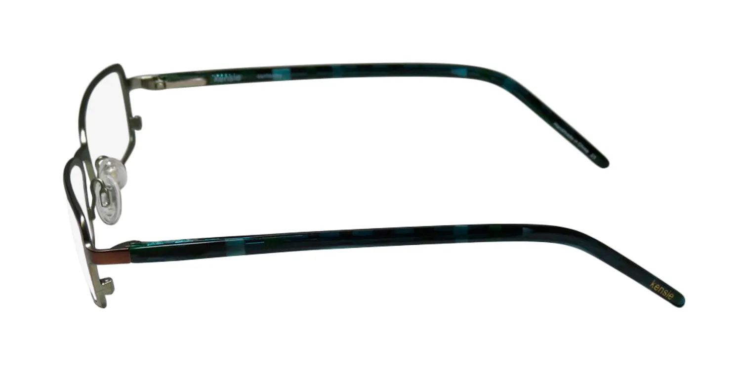 Kensie Curiosity pb Eyeglasses Matte Brown 52mm 4