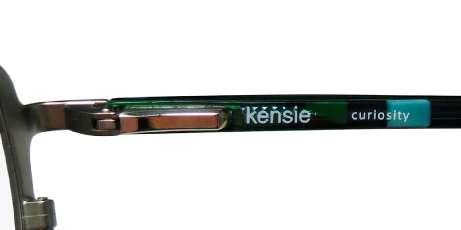 Kensie Curiosity pb Eyeglasses Matte Brown 52mm 7